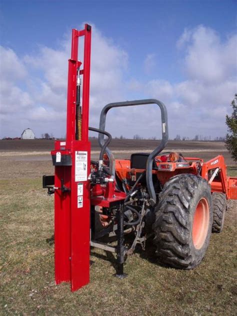 shaver post driver skid steer mount|ford shaver hd 10.